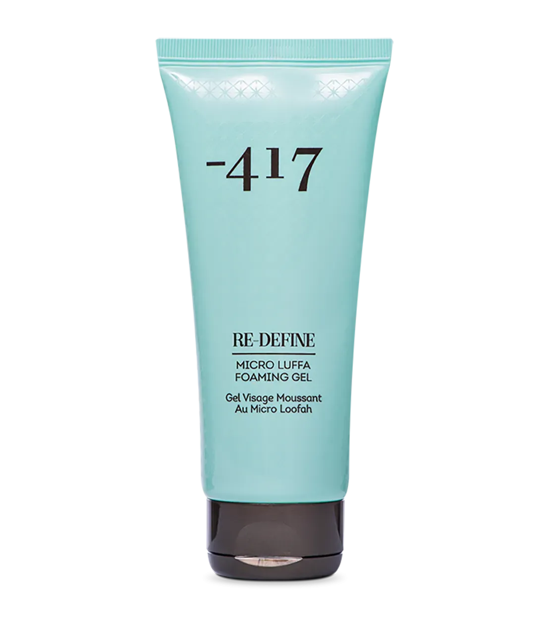 -417 Dead Sea Cosmetics Redefine Facial Micro Luffa Foaming Gel - Purifying Cleanser and Daily Face Wash