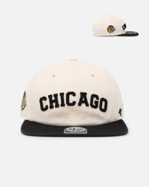 47 Brand Chicago Blackhawks 'Legacy 47 Captain RL' Club Legacy '47 Captain Snapback Natural