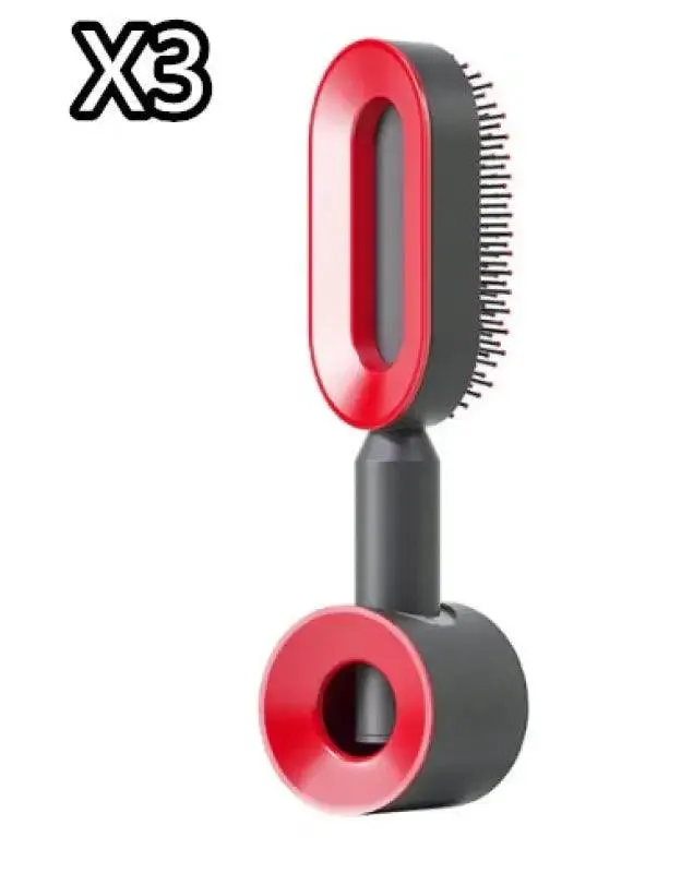 Advanced Self-Cleaning Hair Brush with Scalp Massager