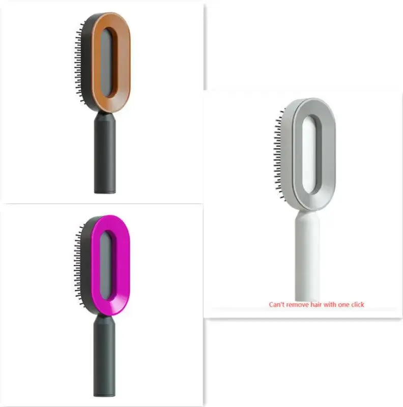 Advanced Self-Cleaning Hair Brush with Scalp Massager