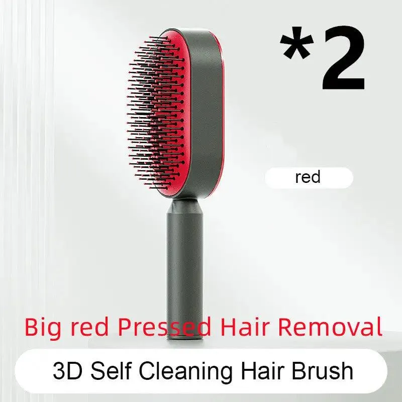 Advanced Self-Cleaning Hair Brush with Scalp Massager