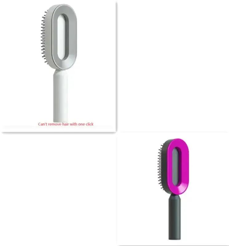 Advanced Self-Cleaning Hair Brush with Scalp Massager