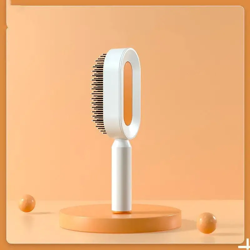 Advanced Self-Cleaning Hair Brush with Scalp Massager