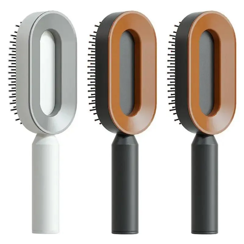 Advanced Self-Cleaning Hair Brush with Scalp Massager