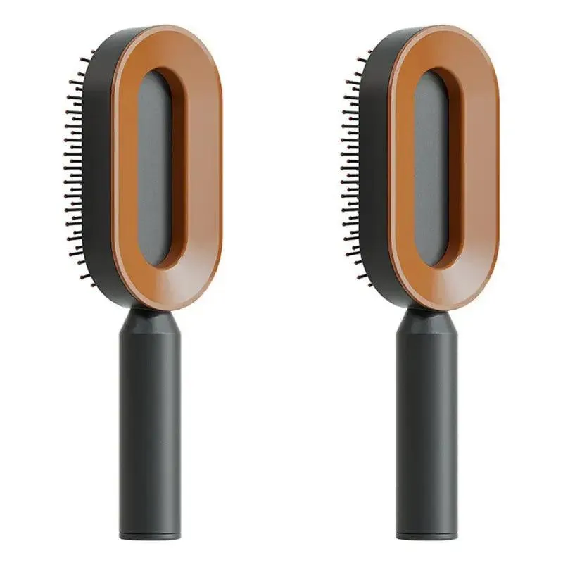 Advanced Self-Cleaning Hair Brush with Scalp Massager