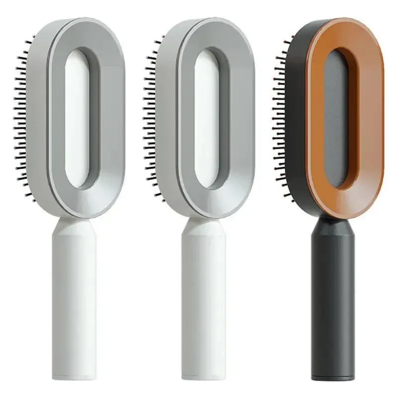 Advanced Self-Cleaning Hair Brush with Scalp Massager