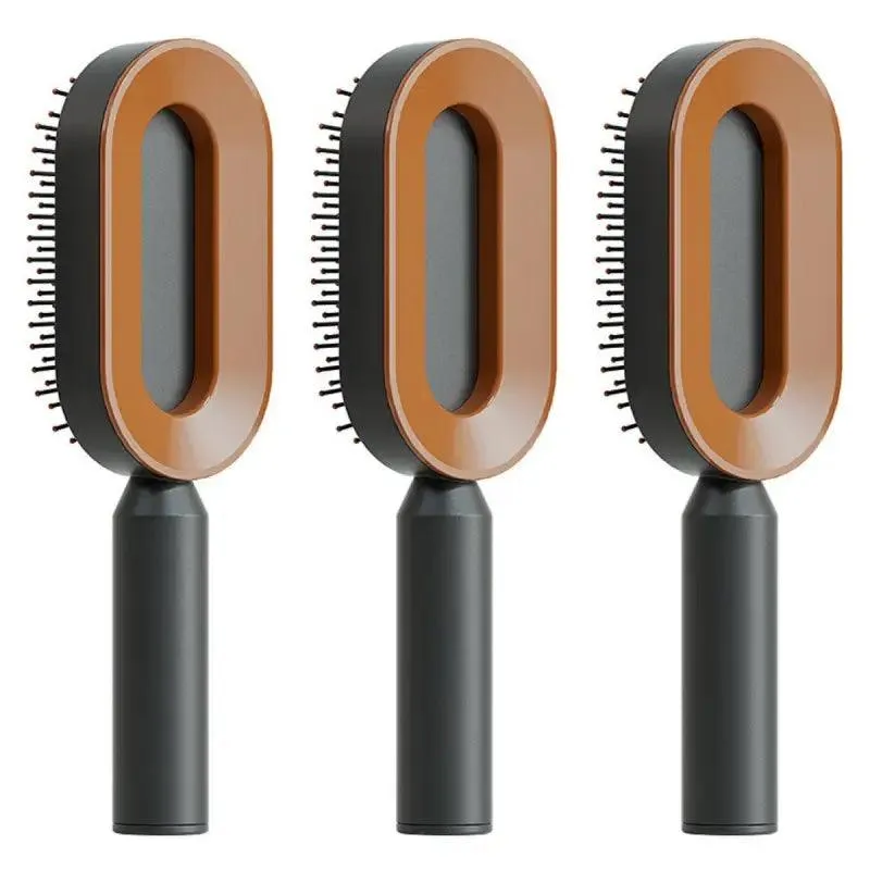 Advanced Self-Cleaning Hair Brush with Scalp Massager