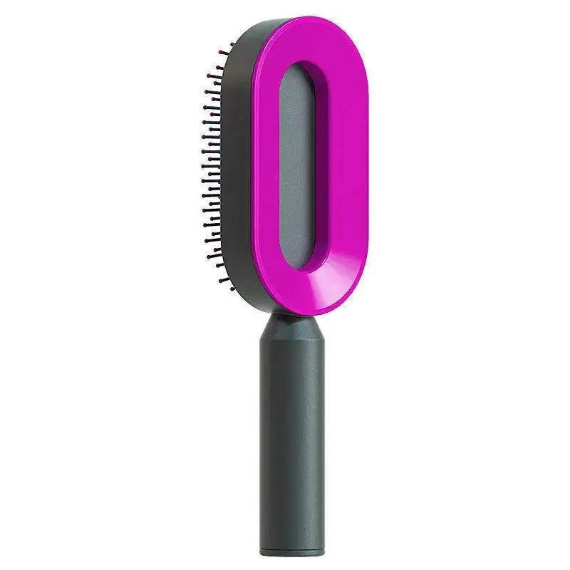 Advanced Self-Cleaning Hair Brush with Scalp Massager