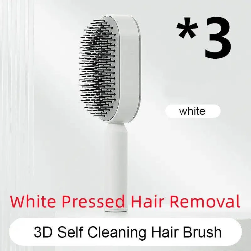 Advanced Self-Cleaning Hair Brush with Scalp Massager