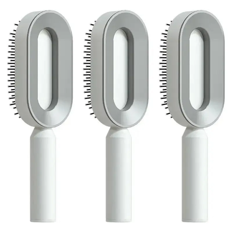 Advanced Self-Cleaning Hair Brush with Scalp Massager