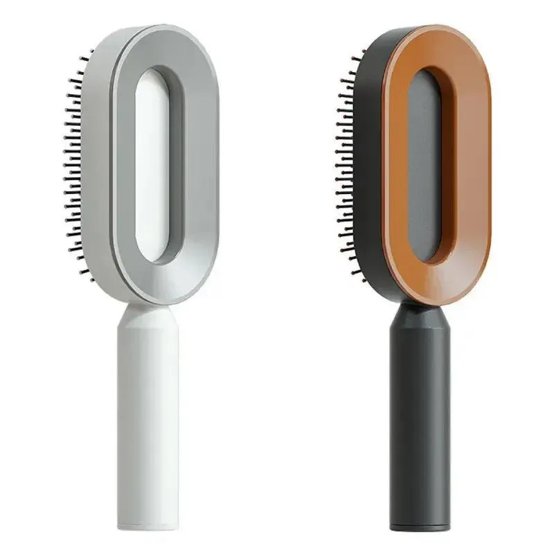 Advanced Self-Cleaning Hair Brush with Scalp Massager