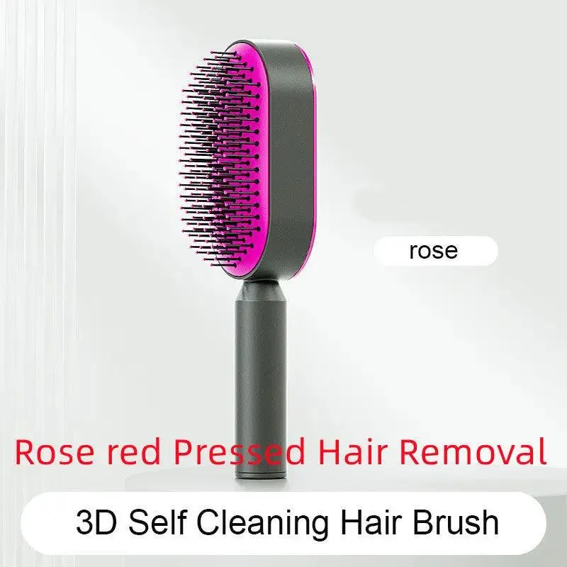 Advanced Self-Cleaning Hair Brush with Scalp Massager