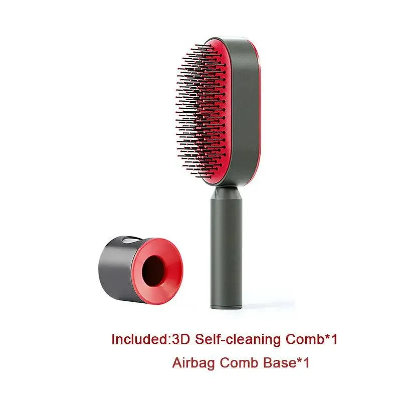 Advanced Self-Cleaning Hair Brush with Scalp Massager