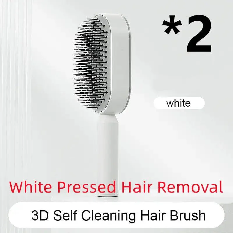 Advanced Self-Cleaning Hair Brush with Scalp Massager