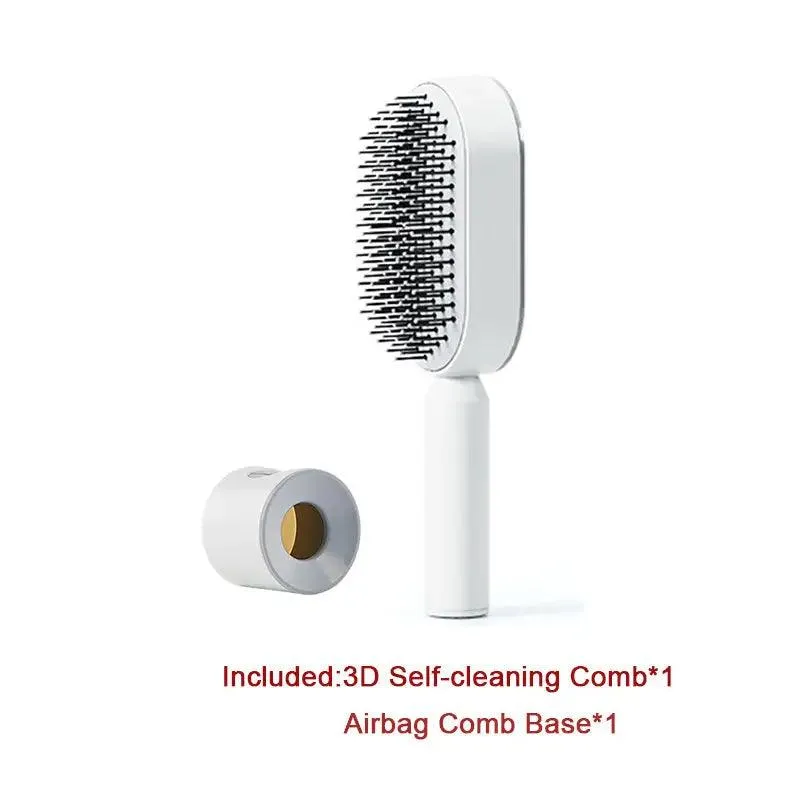 Advanced Self-Cleaning Hair Brush with Scalp Massager