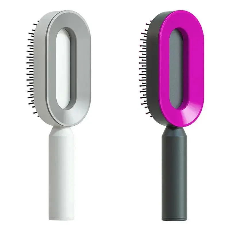 Advanced Self-Cleaning Hair Brush with Scalp Massager