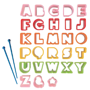 Alphabet Food Cutter Set