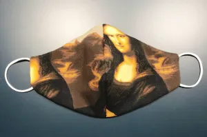 Art Face Mask - Mona Lisa