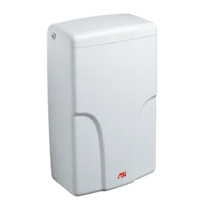 ASI® 0196 TURBO-Pro™ Series Hand Dryers - Steel Cover High Speed HEPA Automatic Surface-Mounted ADA Compliant