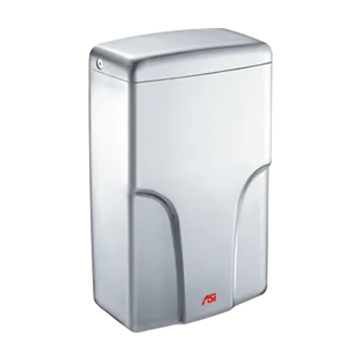 ASI® 0196 TURBO-Pro™ Series Hand Dryers - Steel Cover High Speed HEPA Automatic Surface-Mounted ADA Compliant