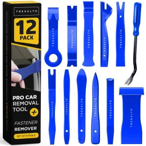 Auto Trim Removal Tool Set - 12pcs (No Scratch Plastic Pry Tool Kit) - Auto Trim