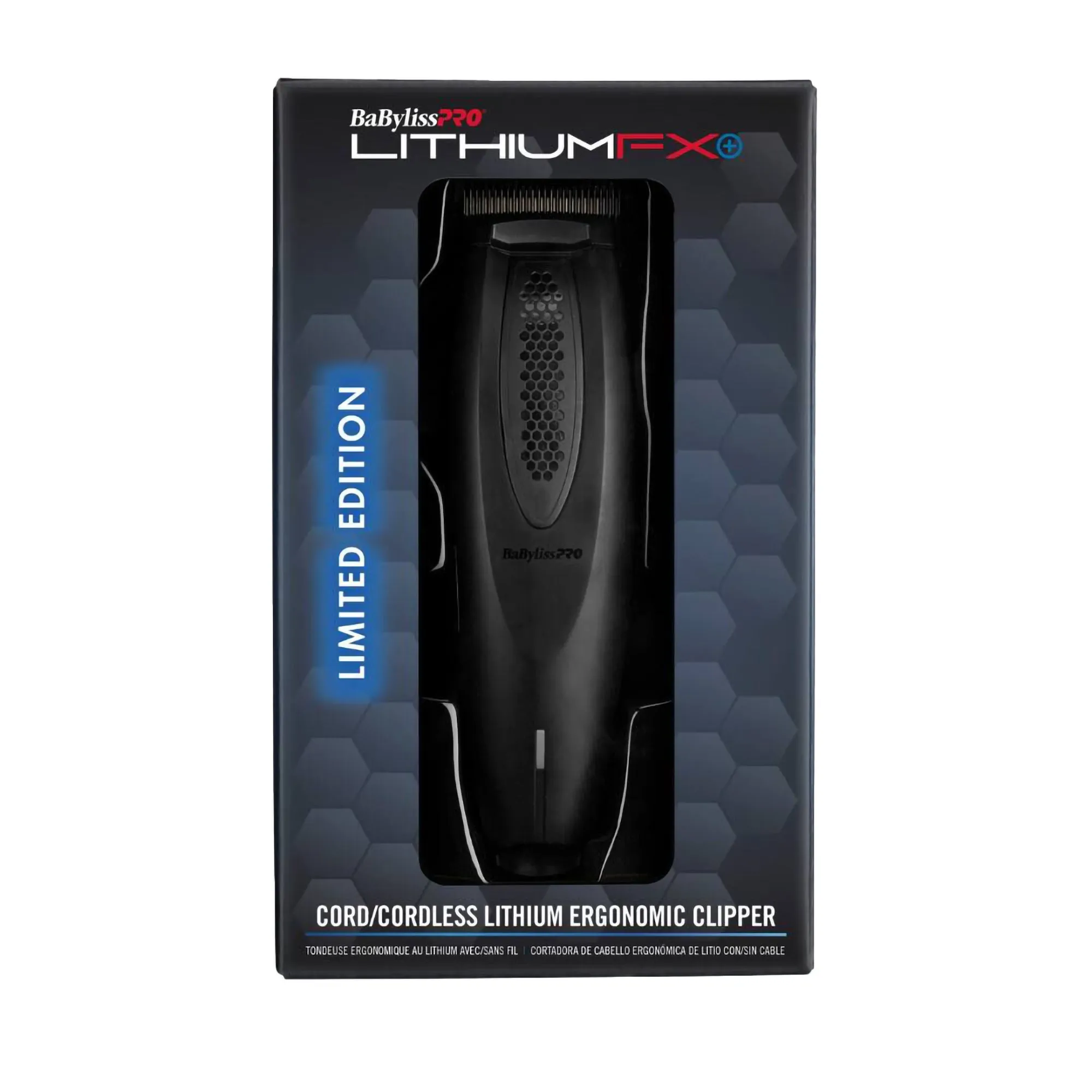 Babylisspro LithiumFX Limited Edition Cord/Cordless Lithium Ergonomic Clipper - Item No. FX673NSMB