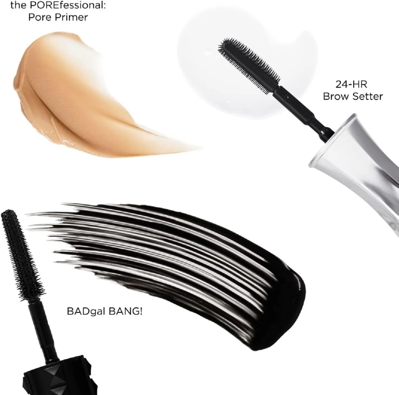 Benefit Mini Mail Set Badgal Bang Mascara The Poreefessional Primer 24 HR Brow Setter