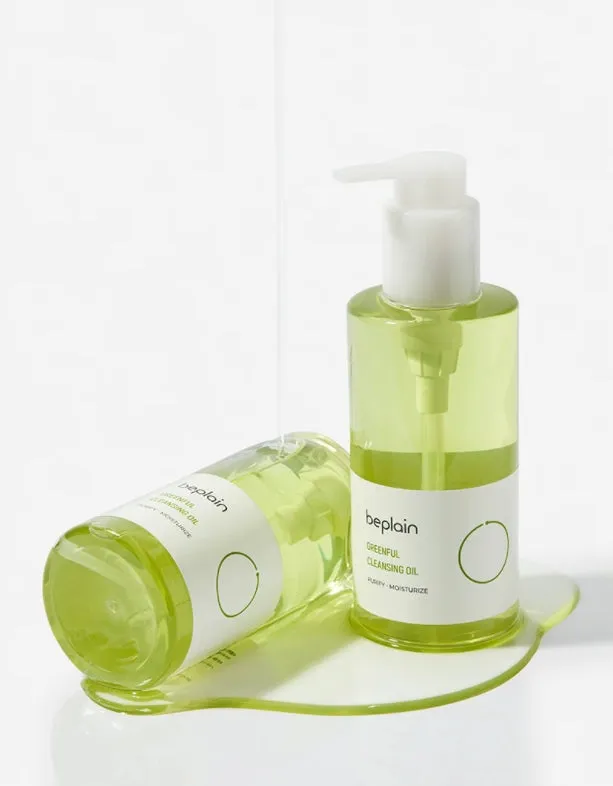 BEPLAIN Greenful Cleansing Oil 200ml Sensitive Skincare Barrier Elasticity