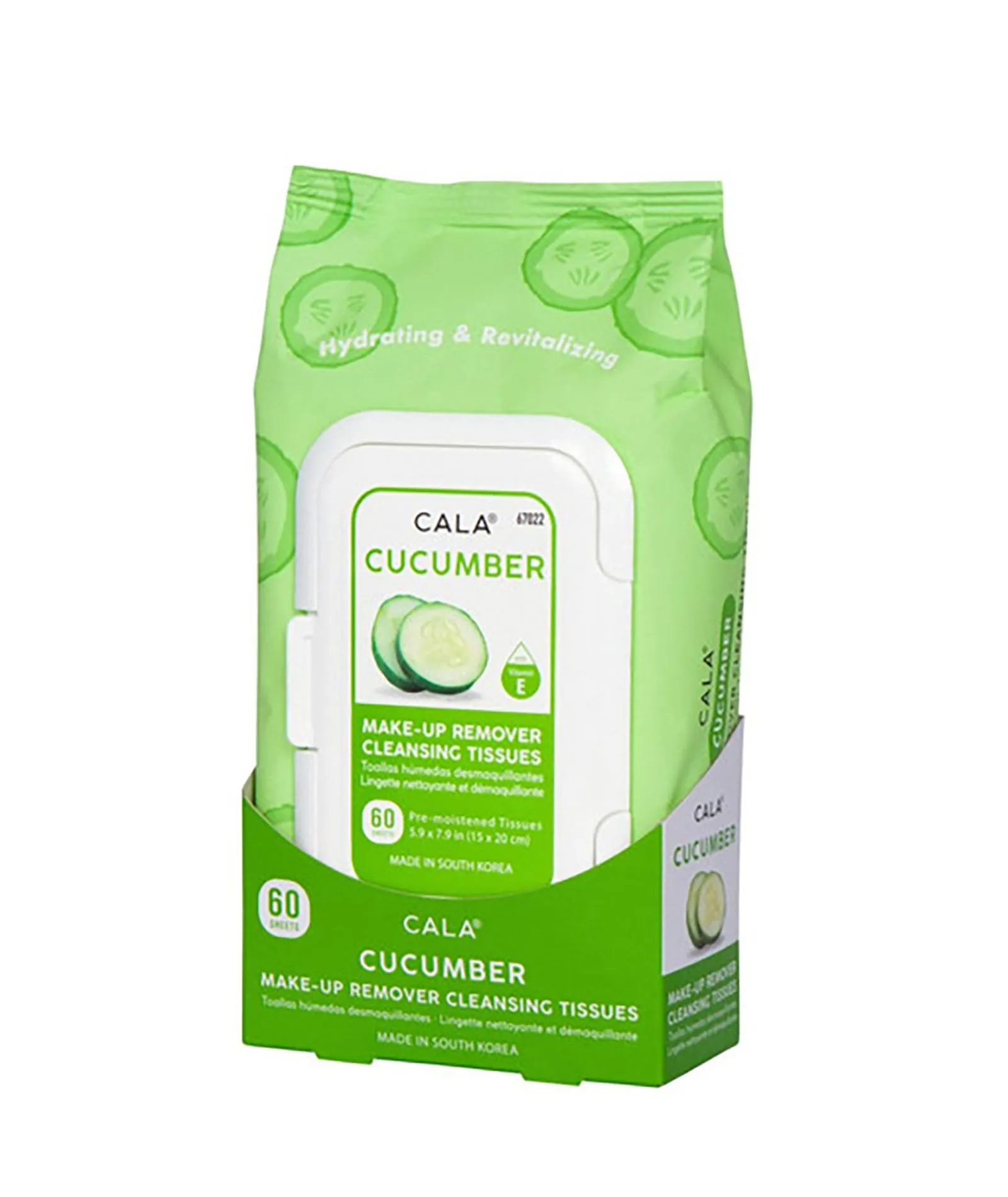 Cucumber Makeup Removing Wipes