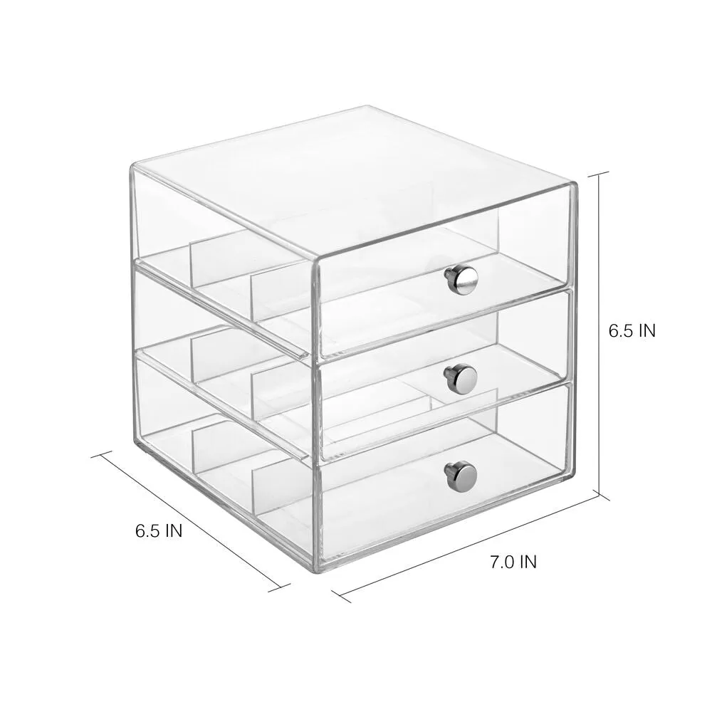 Drawers - Glasses - Original 3 Drawer Clear