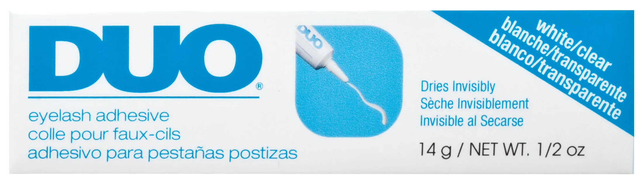 DUO Striplash Adhesive White Clear (14g)