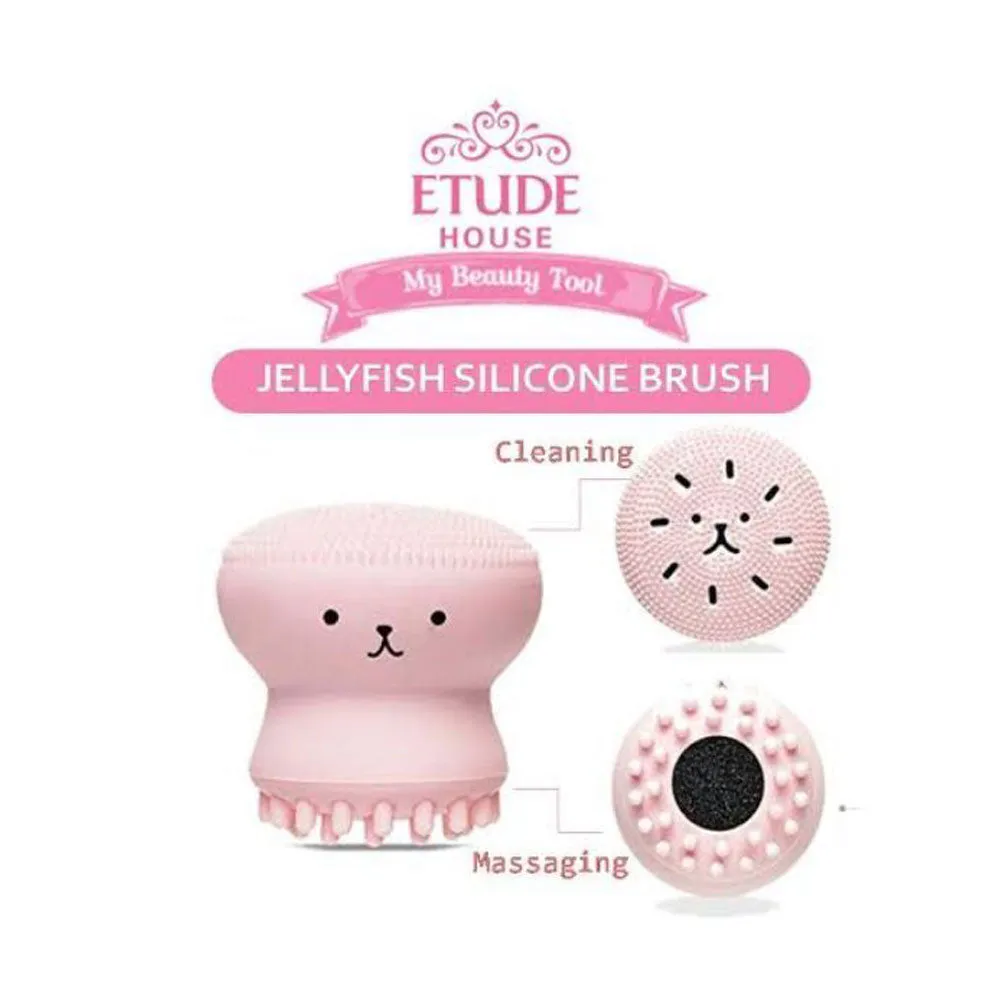 Exfoliating Jellyfish Silicon Brush