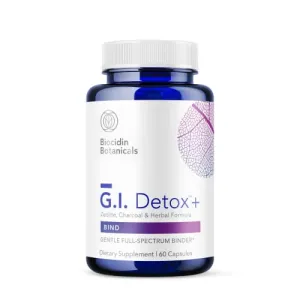 G.I. Detox  Gentle Binder by Biocidin (60 Capsules)