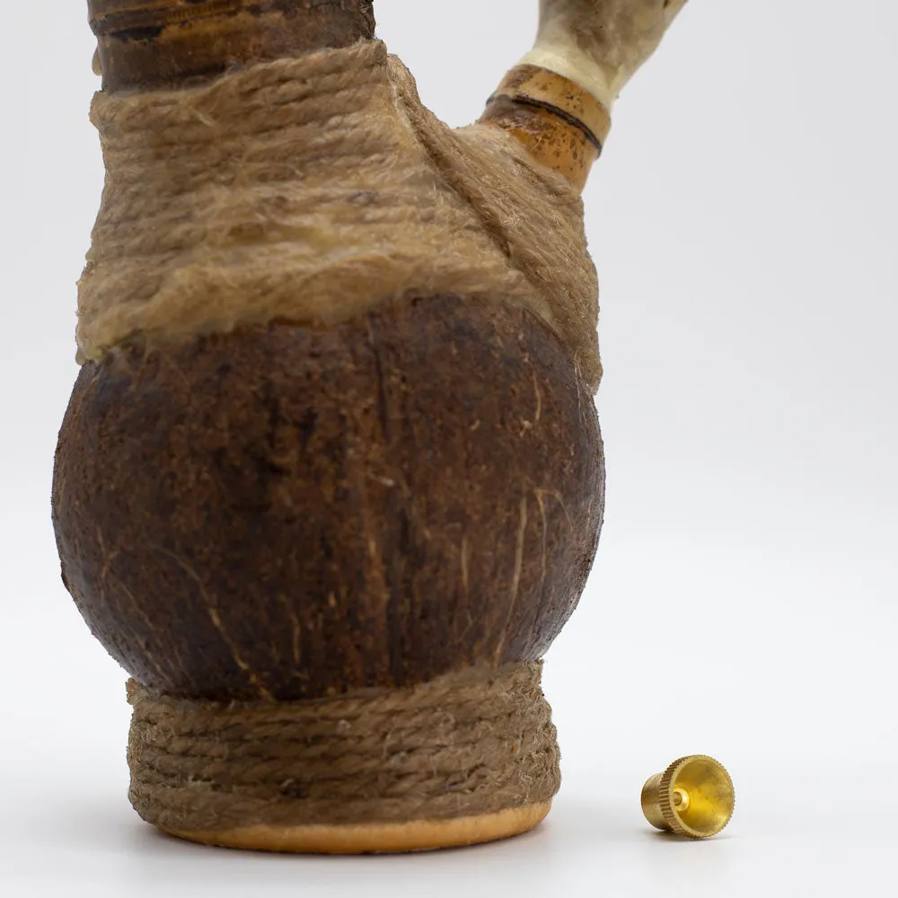 HUNI PIPES - CHALICE - BAMBOO & COCONUT BONG