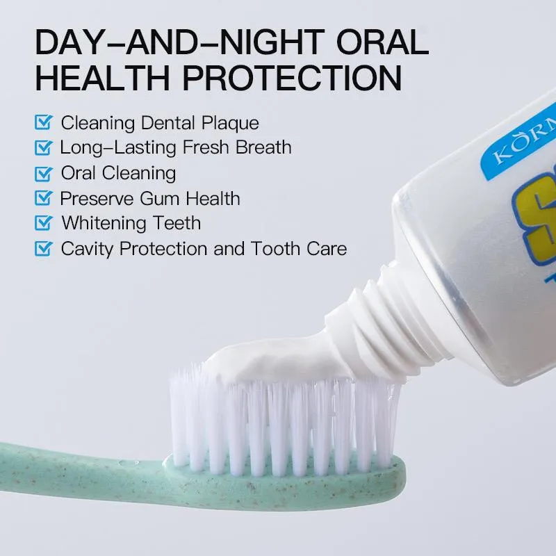 KORMESIC natural ingredients oral health care your teeth feeling & cleaning Orange Toothpaste