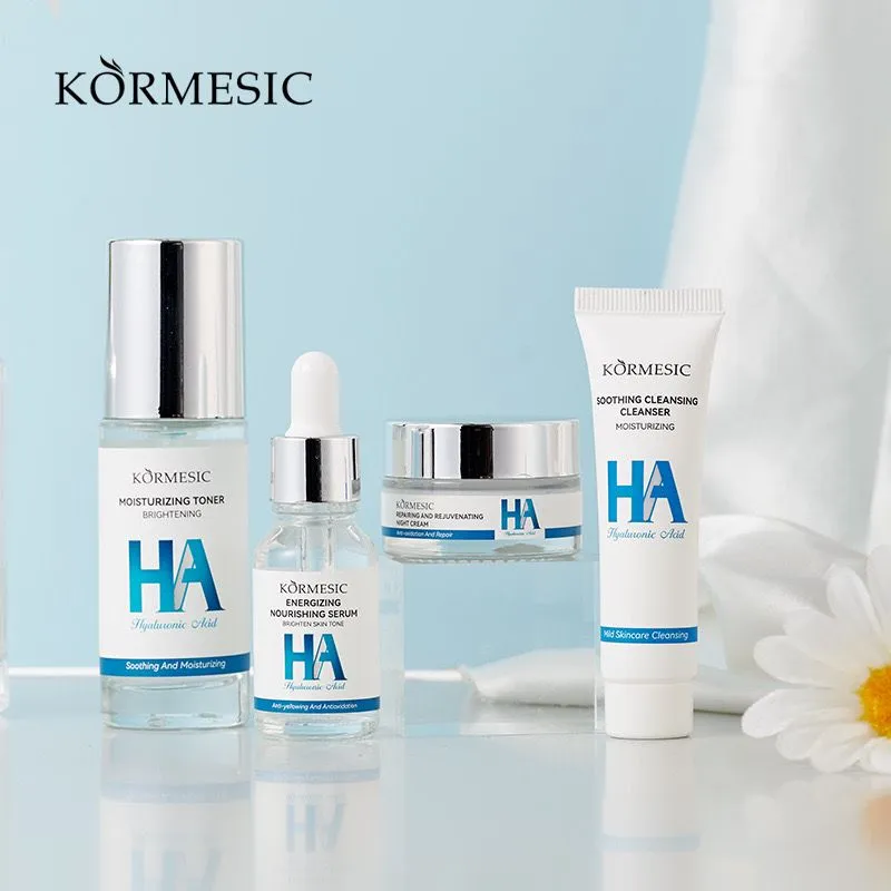 KORMESIC Personal Beauty Care Hyaluronic Acid Anti-Wrinkle Cosmetic Face Care Travel kit