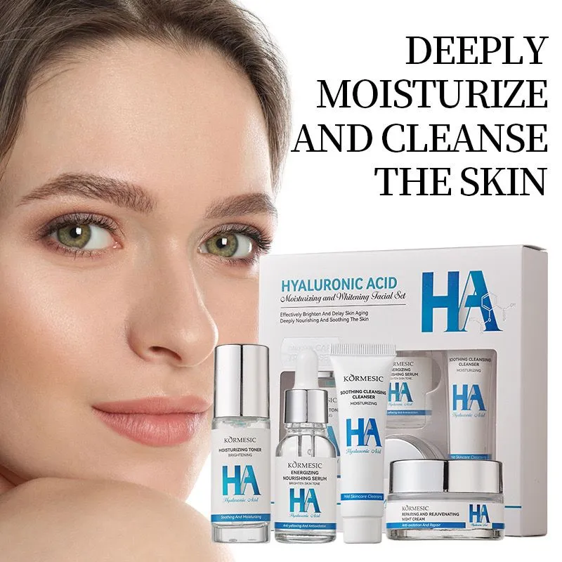 KORMESIC Personal Beauty Care Hyaluronic Acid Anti-Wrinkle Cosmetic Face Care Travel kit