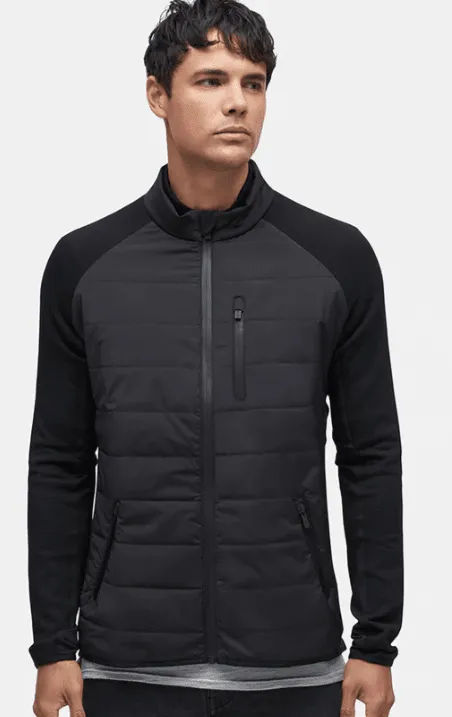 Le Bent Men's Pramecou Wool Insulated Hybrid Jacket