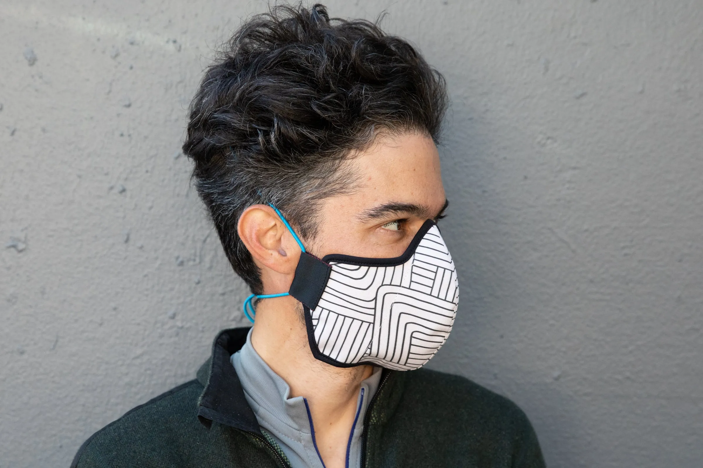 LONG lines cotton MASK