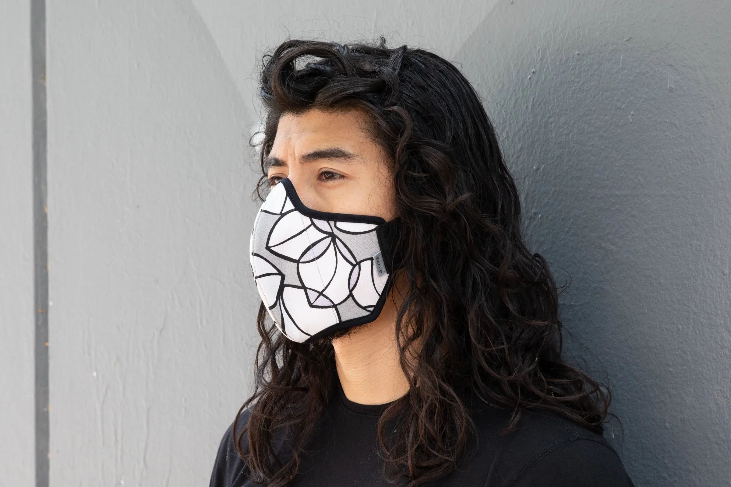 LONG pop print MASK