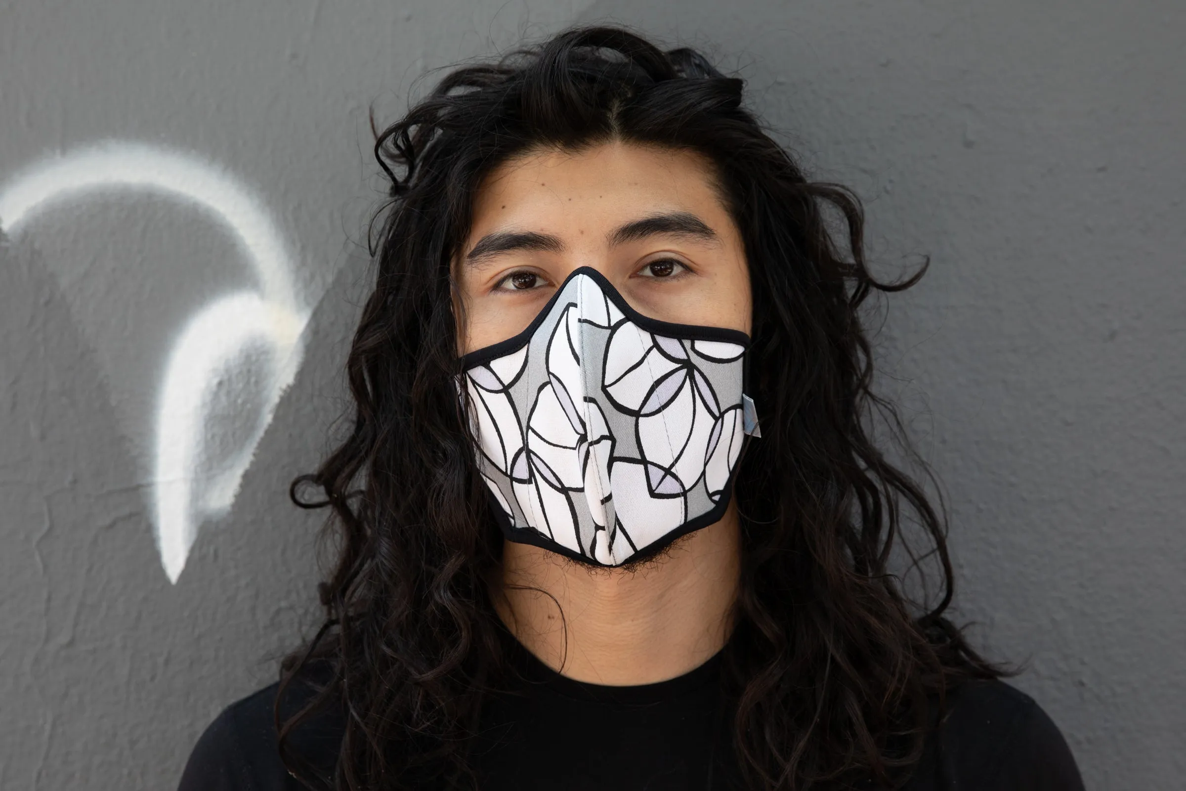 LONG pop print MASK