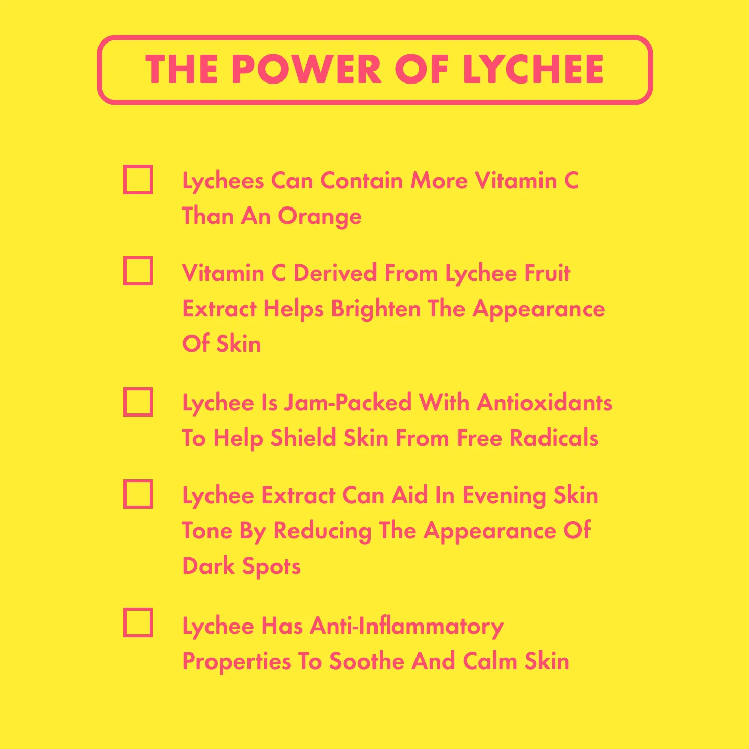 Lychee Clean Vitamin C Foaming Face Cleanser