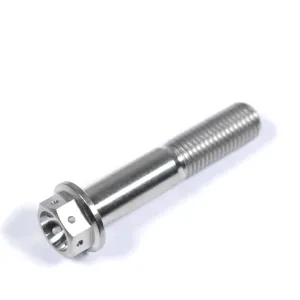 M10 Titanium Race Drilled Head Bolt M10x1.25x50