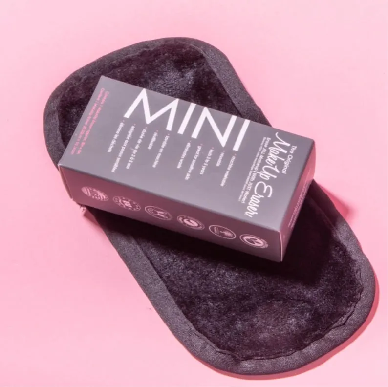 Mini Black Makeup Eraser Cloth: Reusable and Eco-Friendly