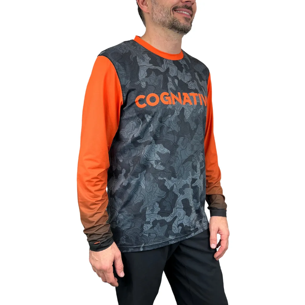 Men's Topo Camo Ion Pro MTB Jersey (Long Sleeve)