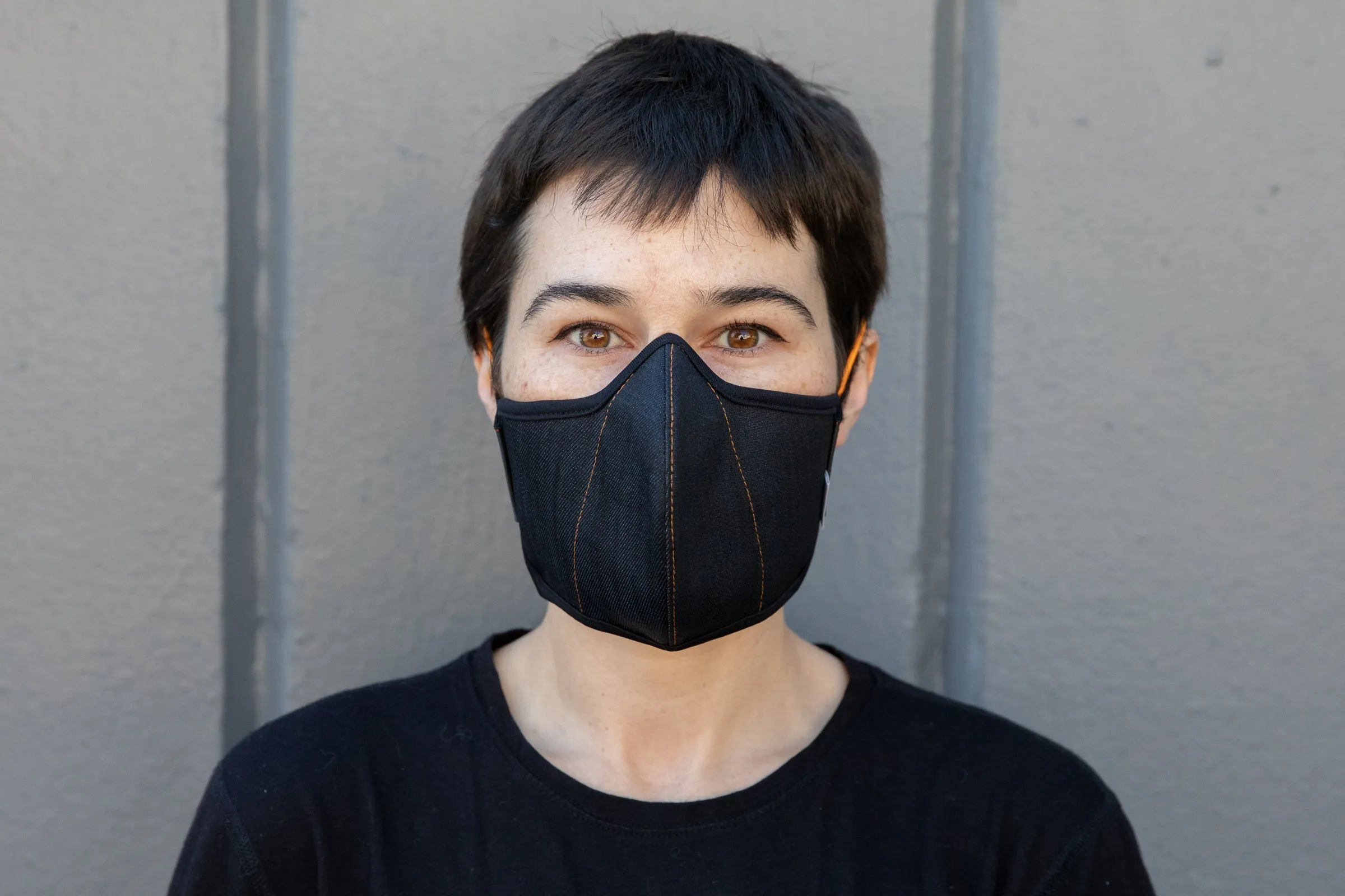 MIDNIGHT cotton denim MASK