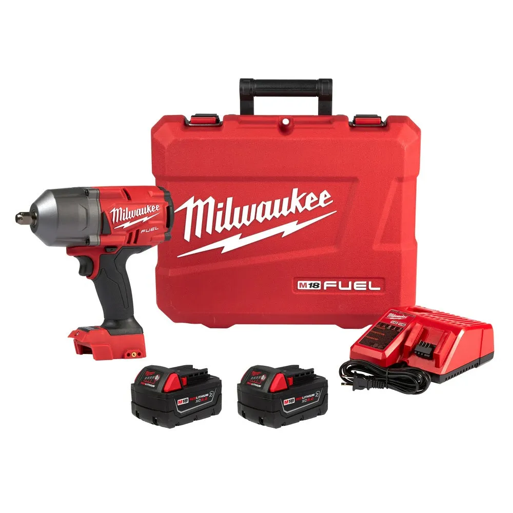 Milwaukee 2766-22R M18 Fuel High Torque Impact Wrench w/ Pin Detent Kit