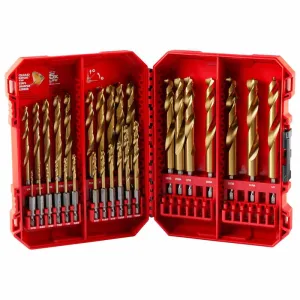 MILWAUKEE 48-89-4672 SHOCKWAVE Impact Duty™ RED HELIX™ Titanium Drill Bit Set