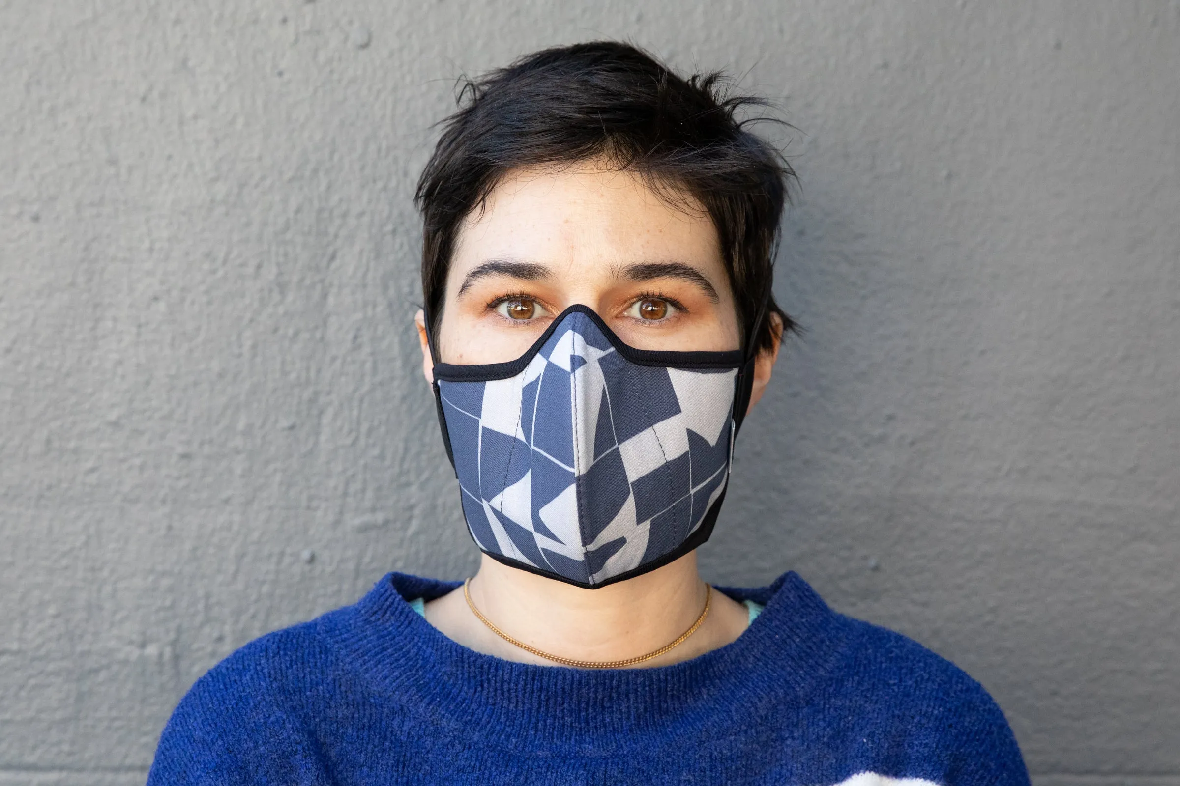 modern shapes cotton MASK