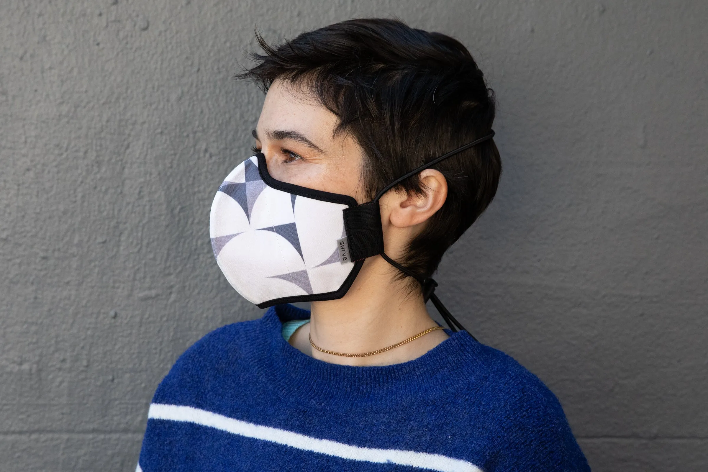 modern shapes cotton MASK